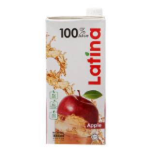 Latina 100 % juice (apple)-1ltr