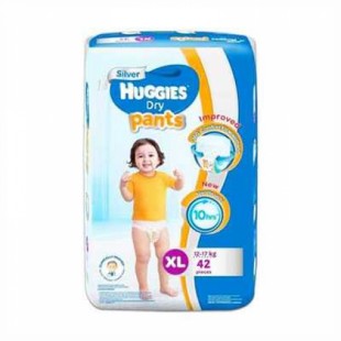 Huggies Dry Pants Baby Diaper-XL 12-17 kg 42 pcs